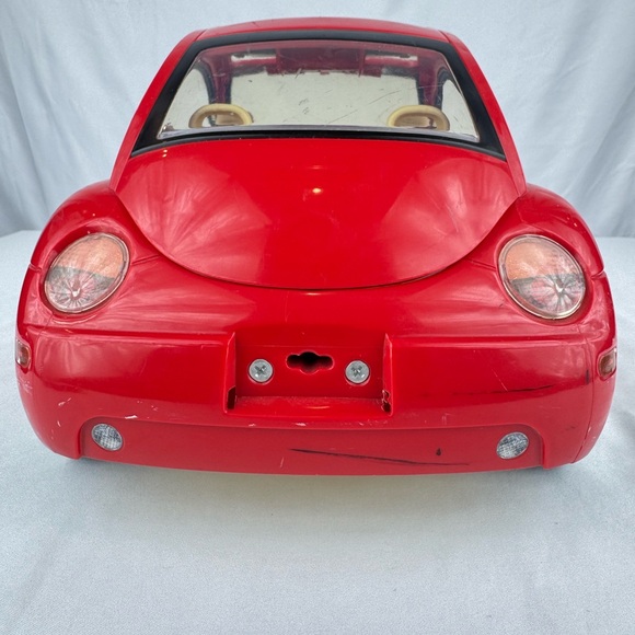 Vintage Year 2000 Barbie VW Bug in Red - Picture 6 of 11